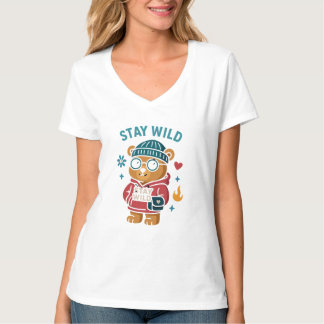 Stay wild teddy Bear T-Shirt