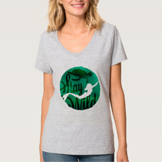 “Stay Wild” with Mermaid and Sea Turtle T-Shirt