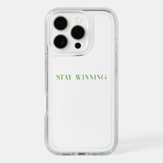 Stay Winning  iPhone 16 Pro Case