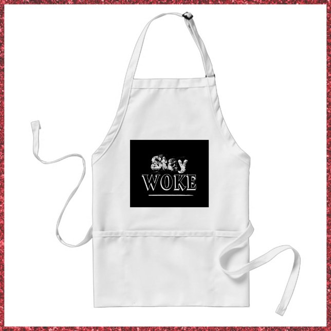 Stay Woke Apron (Creator Uploaded)