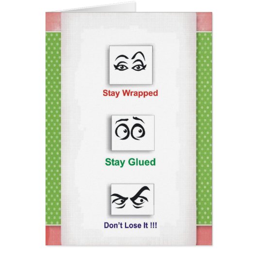 Stay Wrapped Cards (Front)