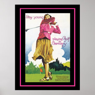 Stay Young! Play golf in Germany   Poster