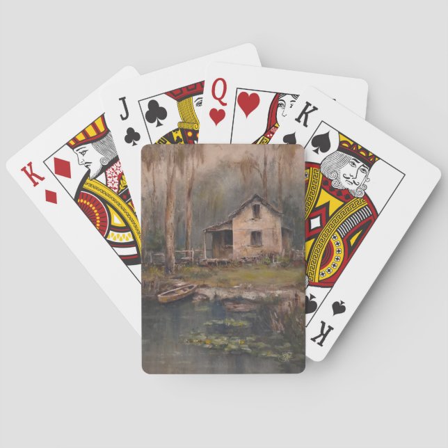 "Staying Put" Poker Cards (Back)