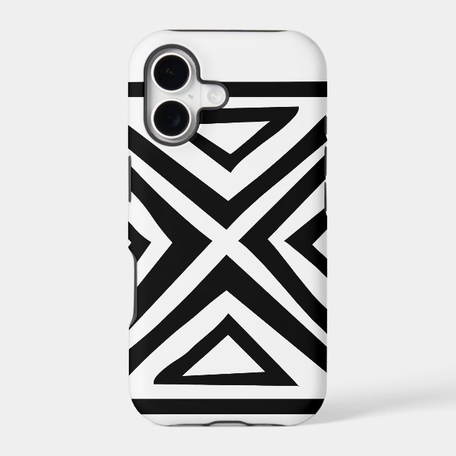 Staylish Retro Newest Geometric Pattern Case- iPhone Case (Back)