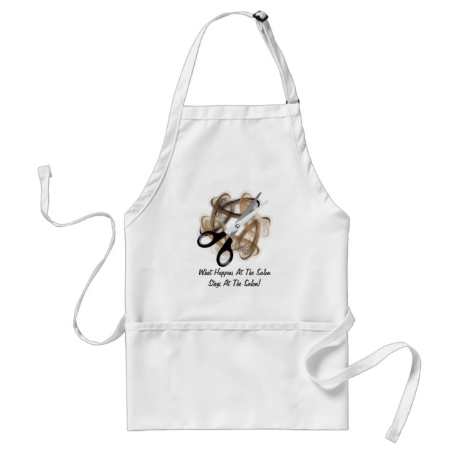 Stays At Salon Adult Apron (Front)