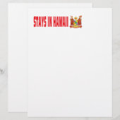 Stays in Hawaii (Front/Back)