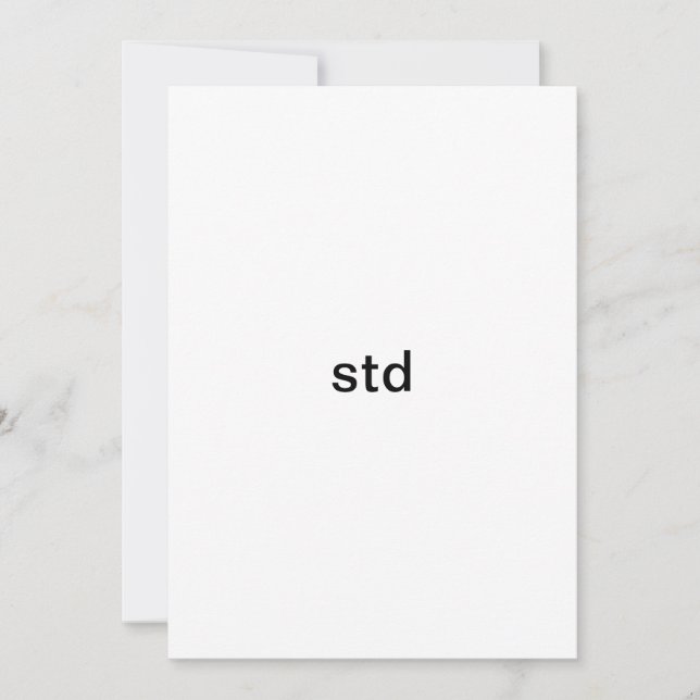 std save the date (Front)