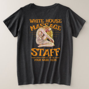 STD VD WHITE HOUSE STAFF LOGO MATCHING TEE SHIRT T