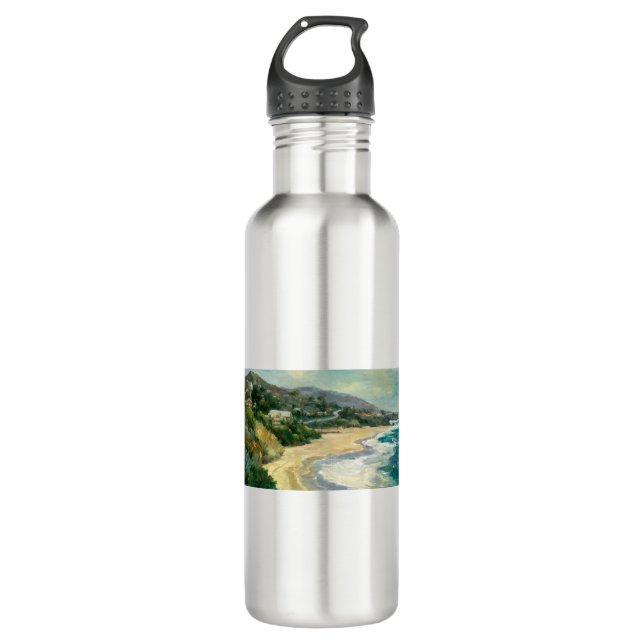 STE86 Seaside Cove.tif Stainless Steel Water Bottle (Front)