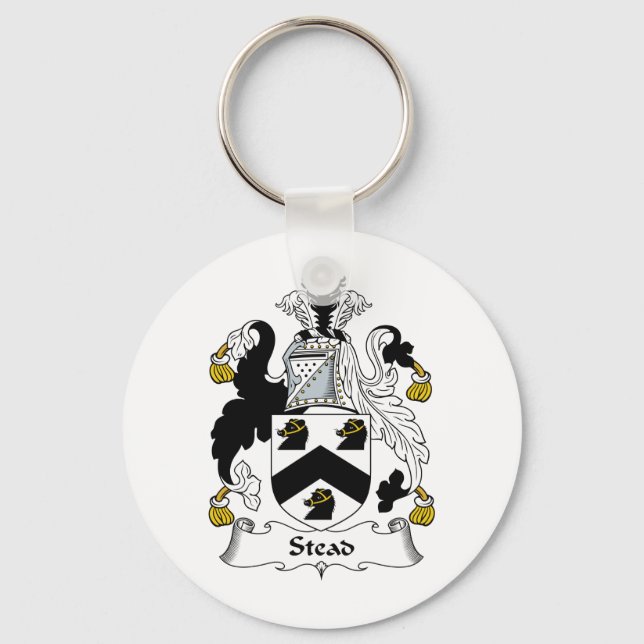 Stead Family Crest Keychain (Front)