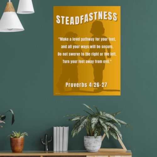 Steadfastness Poster