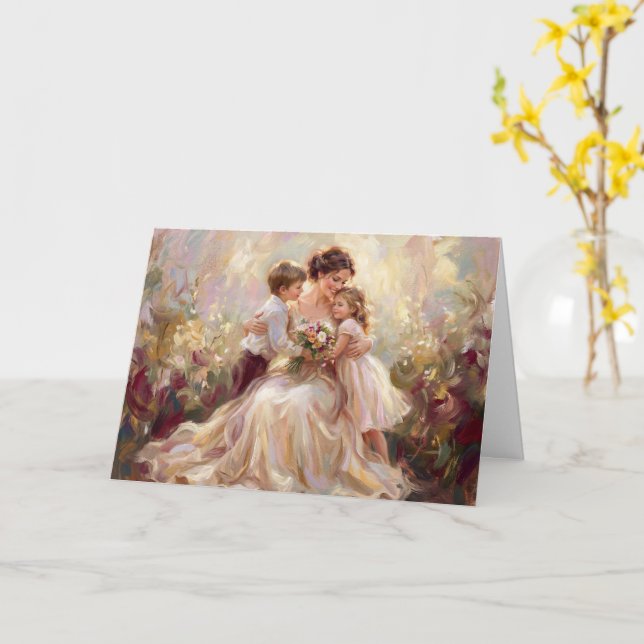 Steady Hands Mother's Day Card (Yellow Flower)