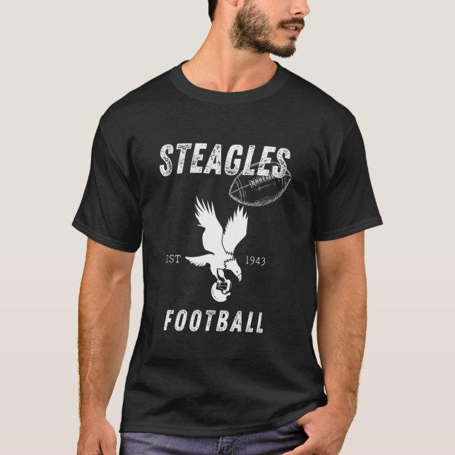 Steagles Football Est 1943 Phil-Phit Combine Team T-Shirt (Front)