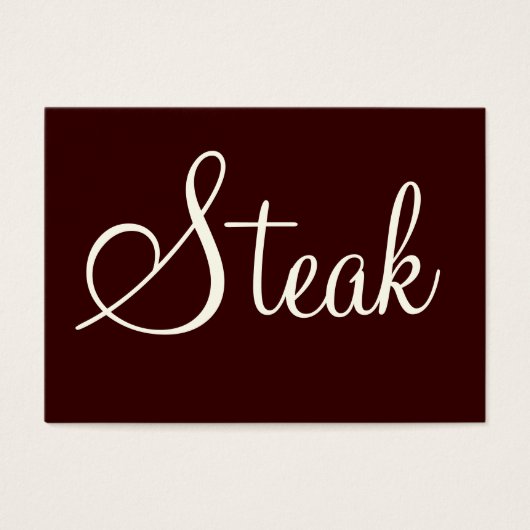 Steak (Front)