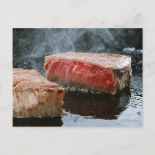 Steak 3 postcard