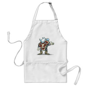 Steak Adult Apron