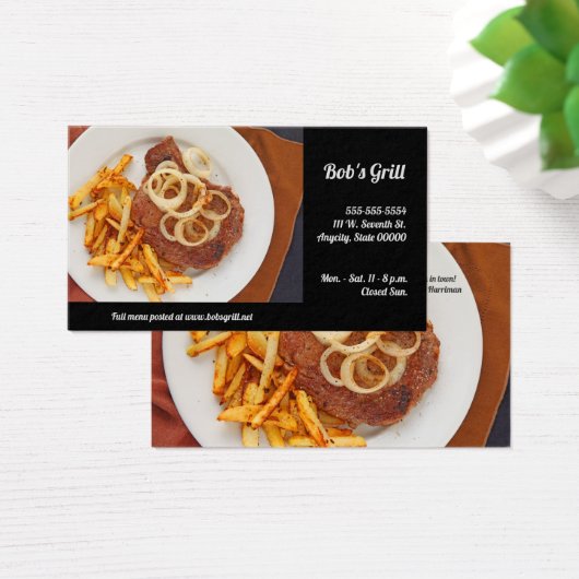 Steak and fries (Desk)