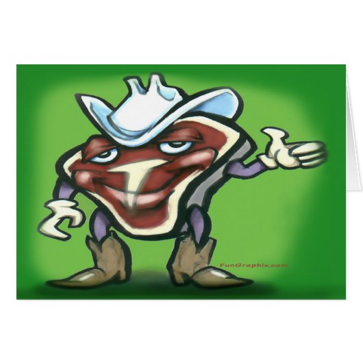 Steak Card (Front Horizontal)