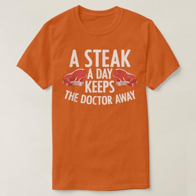 Steak Carnivore Grilling Master Meat Eater Meat Lo T-Shirt (Design Front)