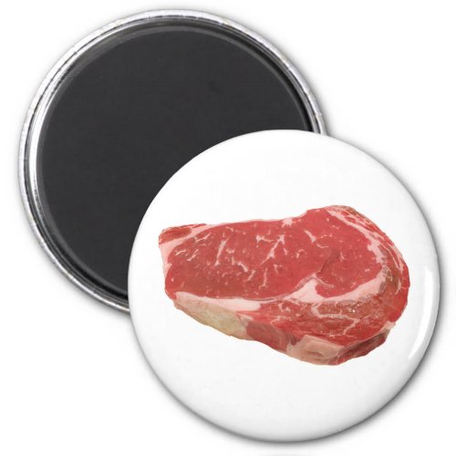 Steak fridge magnet