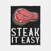 Steak It Easy Funny Bbq Barbecue Meat Smoker Pitma
