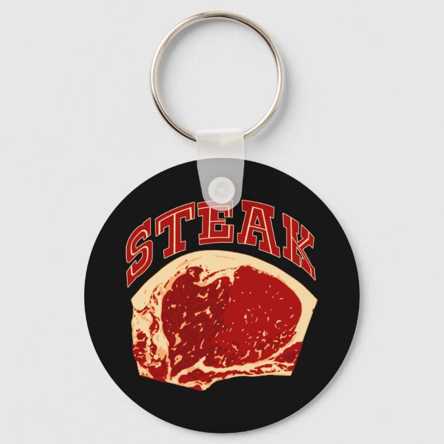 Steak Keychain (Front)