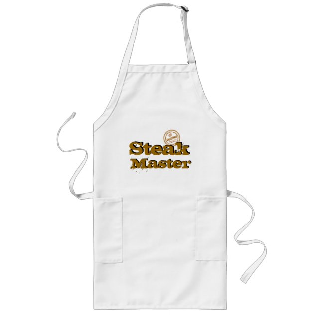Steak Master Certified Long Apron (Front)