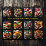 Steak Passport 2025/2026 Beef Tour Calendar<br><div class="desc">Explore the world, one delicious Steaks of the world at a time, with the Steak Passport 2025/2026 Beef Tour Calendar! Each month unveils a mouthwatering beef inspired by a different country, showcasing the unique flavors and ingredients that make each culture's cuisine special. From classic American Tomahawk to exotic Japanese Wagyu...</div>