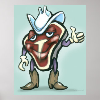 steak poster