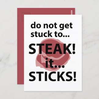 Steak Sticks Funny Steak