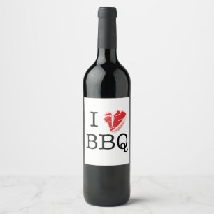 Steak Wine Label
