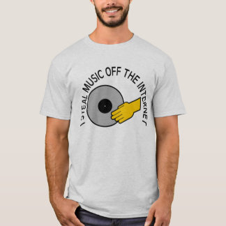 STEAL MUSIC INTERNET T-Shirt
