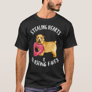 Stealing Heart Blasting Farts Norwich Terrier Vale T-Shirt