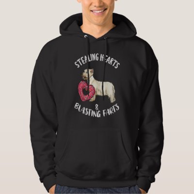 Stealing Hearts Blasting Farts West Highland White Hoodie