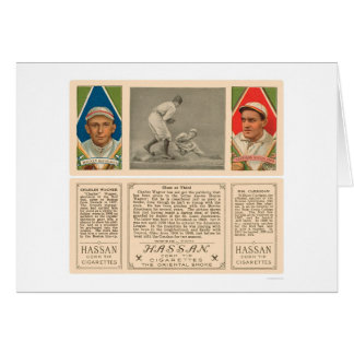 Stealing Third Red Sox Baseball 1912 Cards
