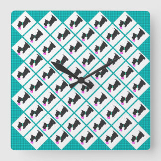 STEALING YOUR HEART SQUARE WALL CLOCK