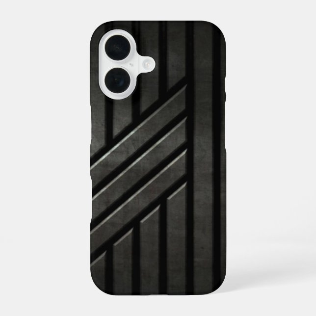 Stealth Black Iphone Case (Back)