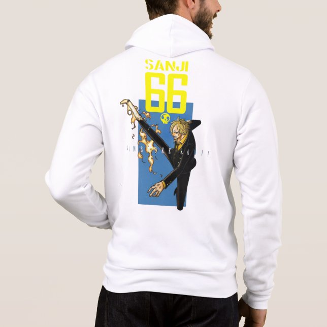 🔥Stealth Flame 66 Hoodie – Elite Pirate Cook 🔥 (Back)