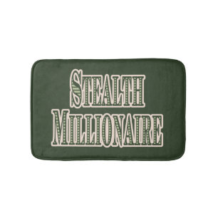 Stealth Millionaire Bathroom Mat