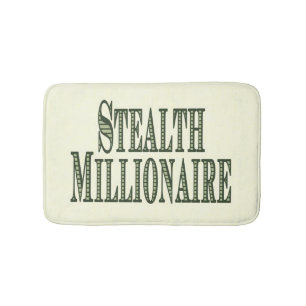 Stealth Millionaire Bathroom Mat