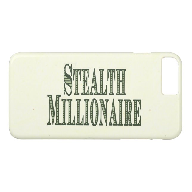 Stealth Millionaire Case-Mate iPhone Case (Back (Horizontal))