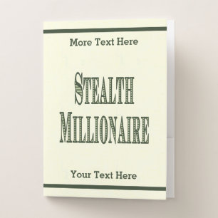 Stealth Millionaire Pocket Folder