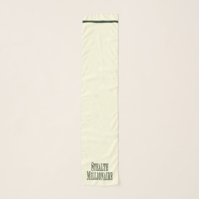 Stealth Millionaire Scarf (Front)