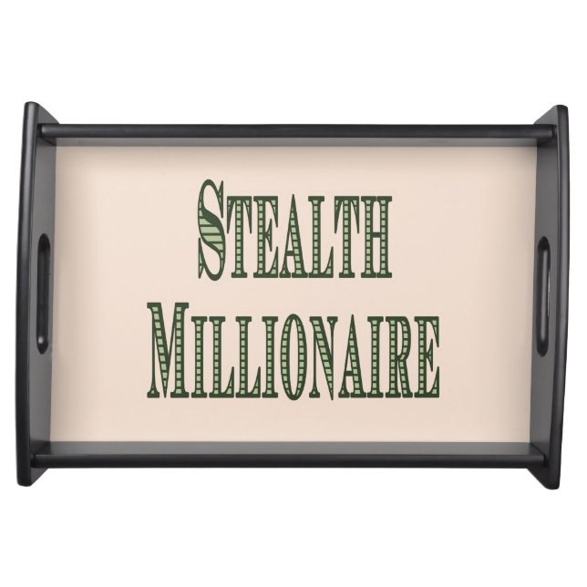 Stealth Millionaire Serving Tray (Front)