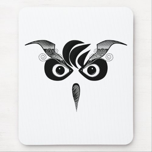 Stealth Owl Mouse Pad