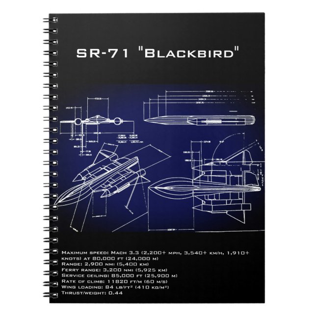 Stealth Pilot Notebook (Front)