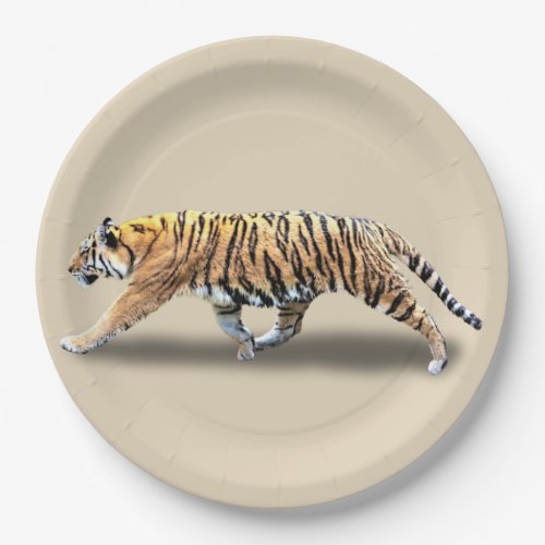 STEALTH TIGER PAPER PLATES