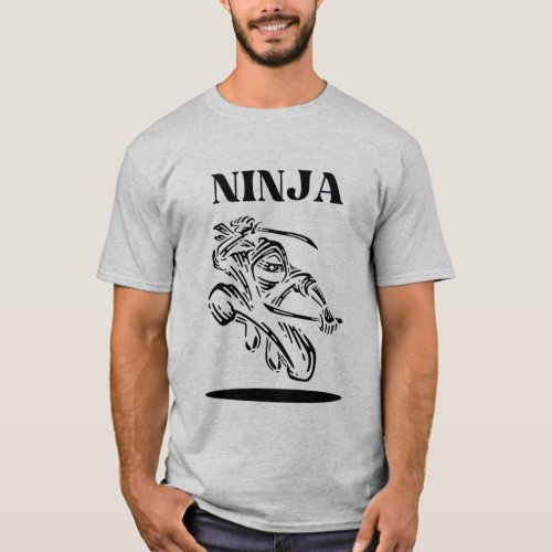 Stealth Warrior The Ninja Code T_Shirt