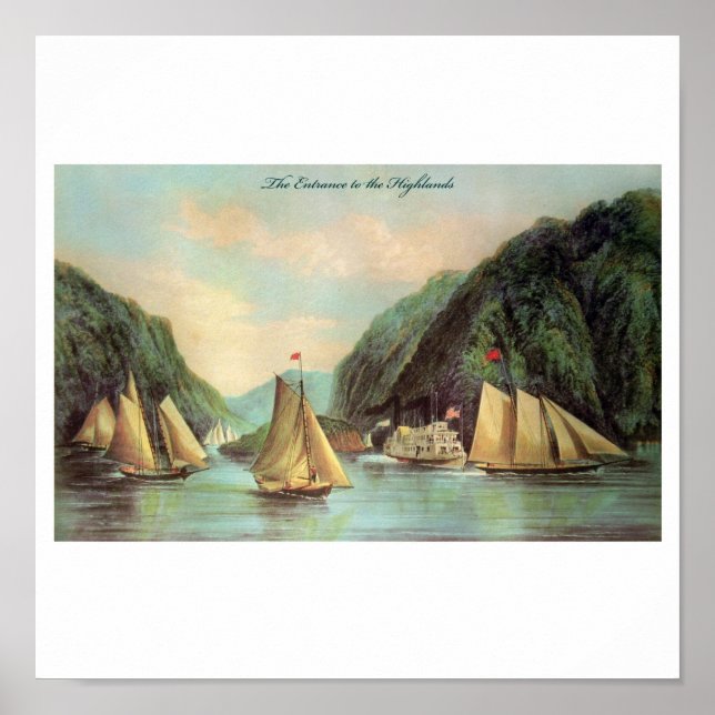Steam and Sailing Ship Poster (Front)