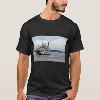 Steam boat on the Mississippi near New Orleans T-Shirt